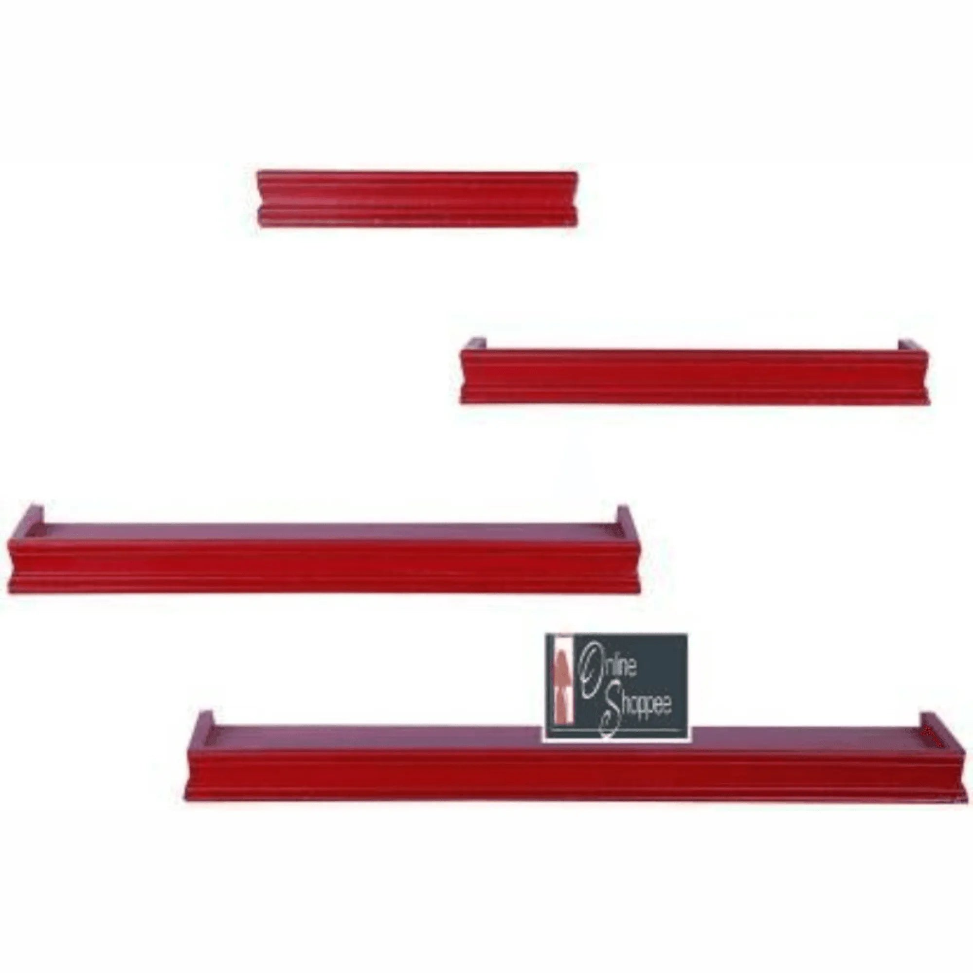 Beautiful Rectangular Wall Shelf - Wooden Twist UAE