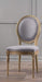 Phinnaeus Fabric Dining Chair Modern Premium Teak Wood Natural Finish (Set of 2) - Wooden Twist UAE