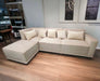 Madera Handmade Modular Sectional Sofa Set 5 Seater (Cream) - Wooden Twist UAE