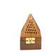 Wooden Twist Hovel Style Sheesham Wood Bakhoor Incense Holder - Wooden Twist UAE