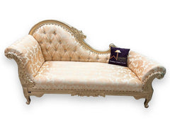 Golden Finish Sofa Set