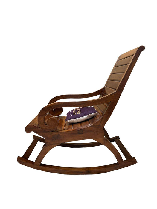 Wooden Twist Realm Rocking Chair