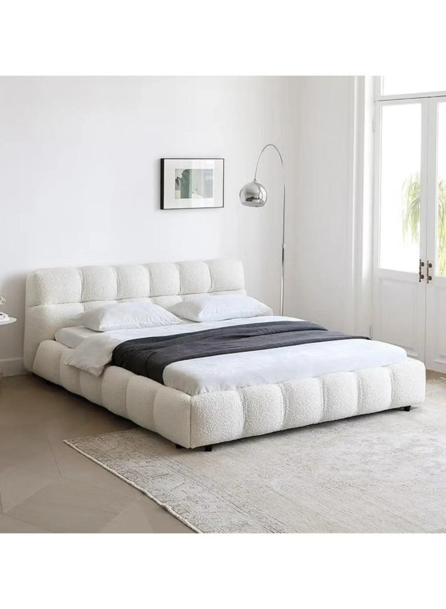 Plush Boucle Fabric Upholstery