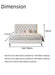 Wooden Twist Obvious Button Tufted Modernize Velvet Upholstery Bed for Luxury Bedroom - Wooden Twist UAE