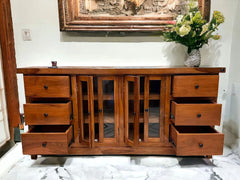 Wooden sideboard