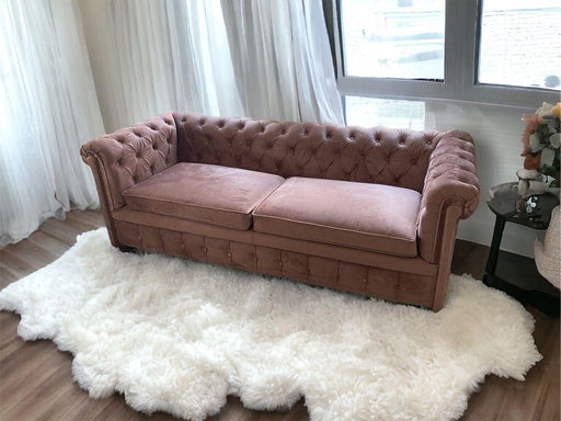 Rolled Arm Chesterfield Sofa