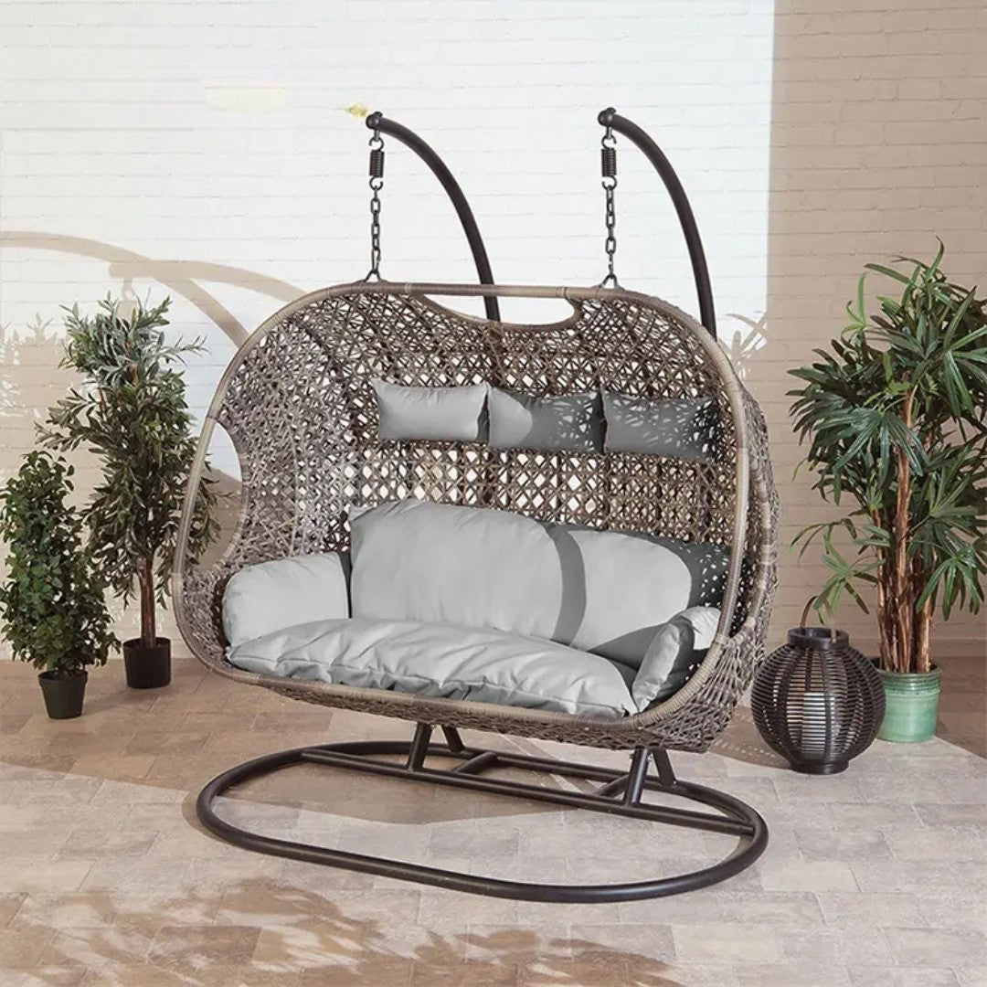 Wicker Patio Swing