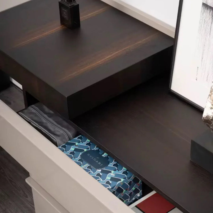 Three Smooth-Gliding Drawers for Organized Storage