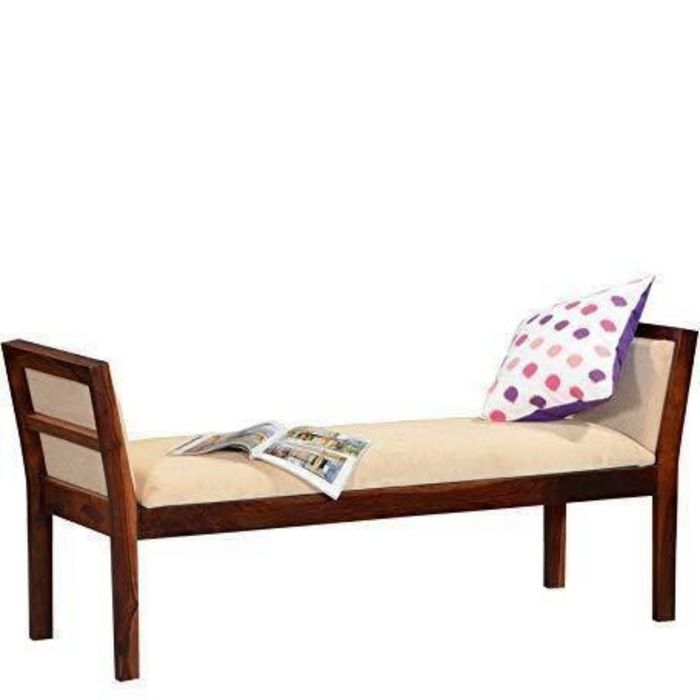 Wooden Bench for Living Room 2 Seater Dining Bench (Sheesham Wood)