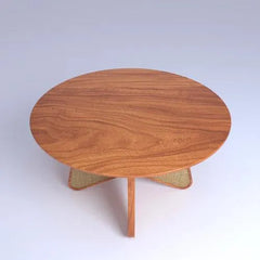 Round Wooden Coffee Table