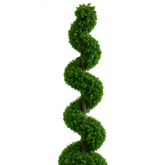 Artificial Spiral Topiary Bonsai Tree
