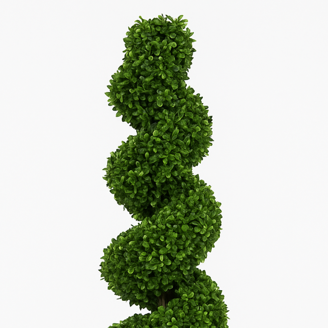 Artificial Spiral Topiary Bonsai Tree