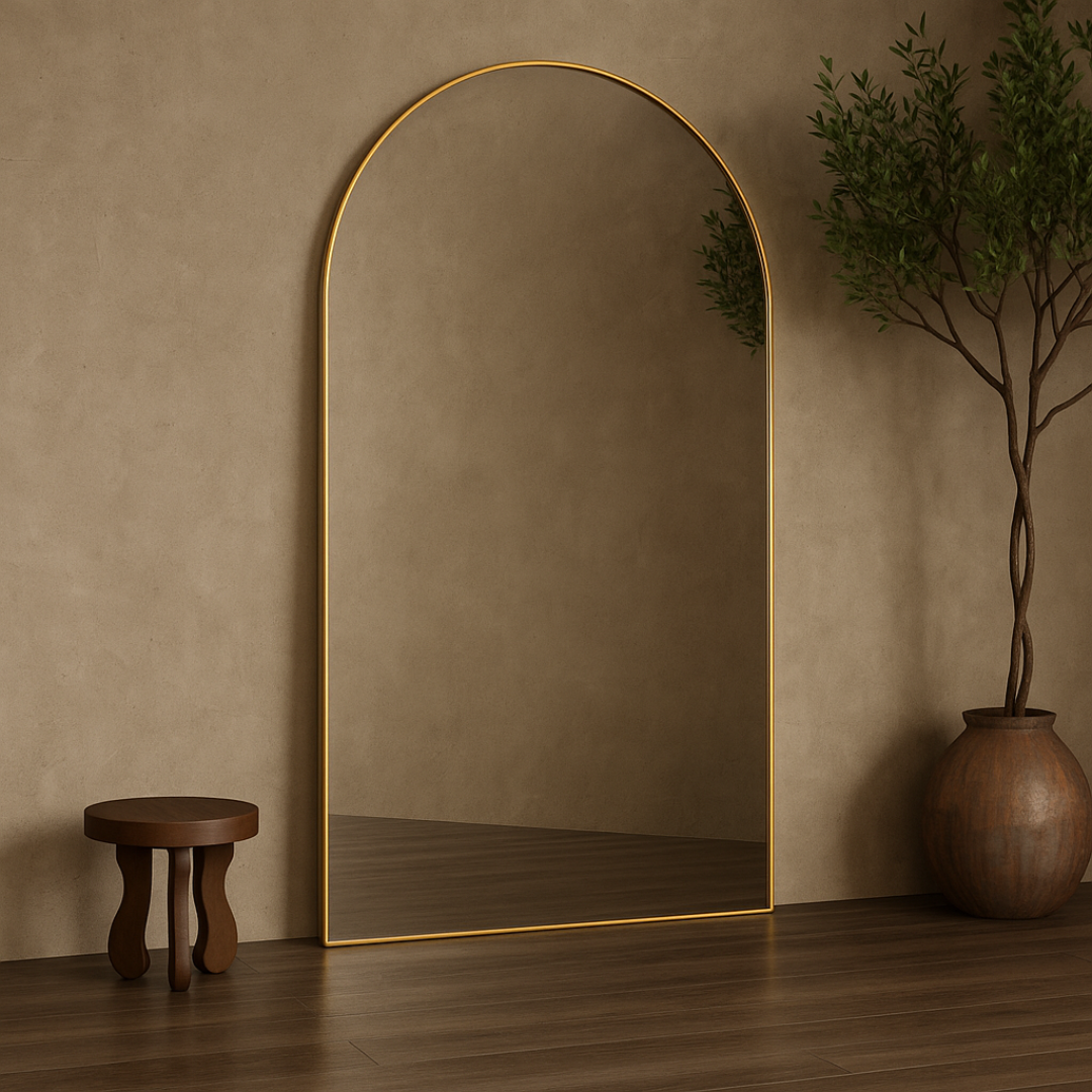 An Arched Mirror That Elevates Any Room