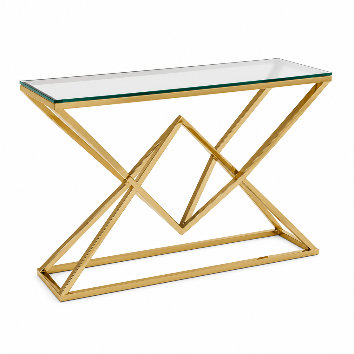 Aurelio Prism Luxe Console Table