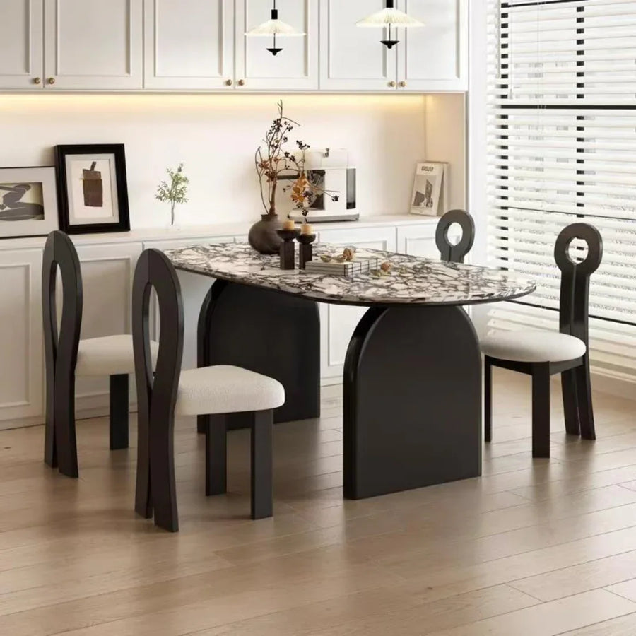 Polished Marble with Natural Veining