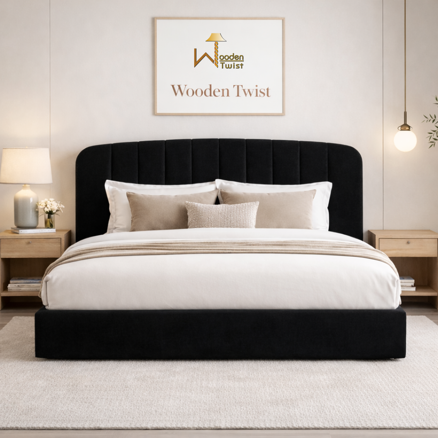 Plush Headboard for Reading & Relaxing