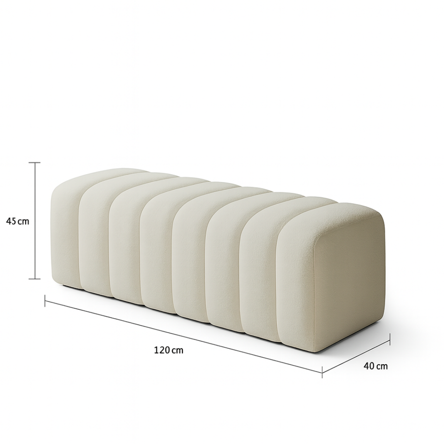 Compact 120 x 45 x 40 cm Footprint