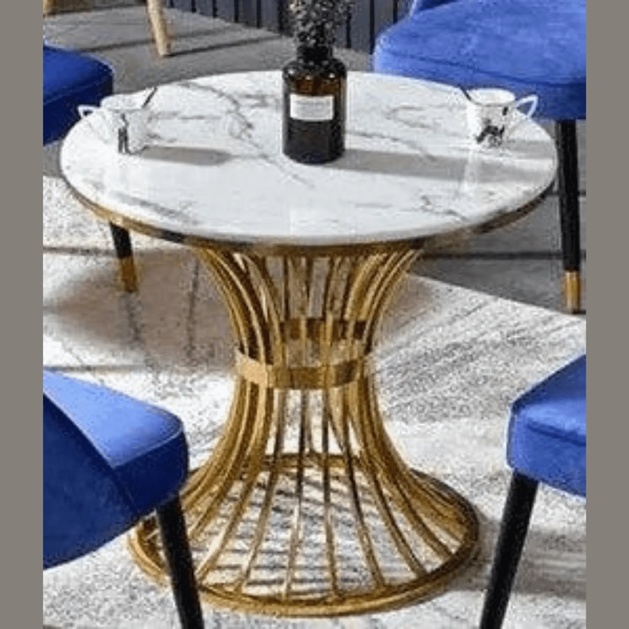 Marble Meets Stainless Steel