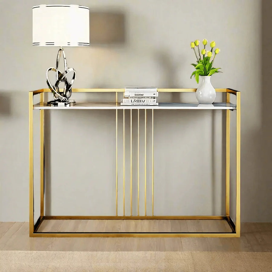 Metal Frame, MDF Laminated Top