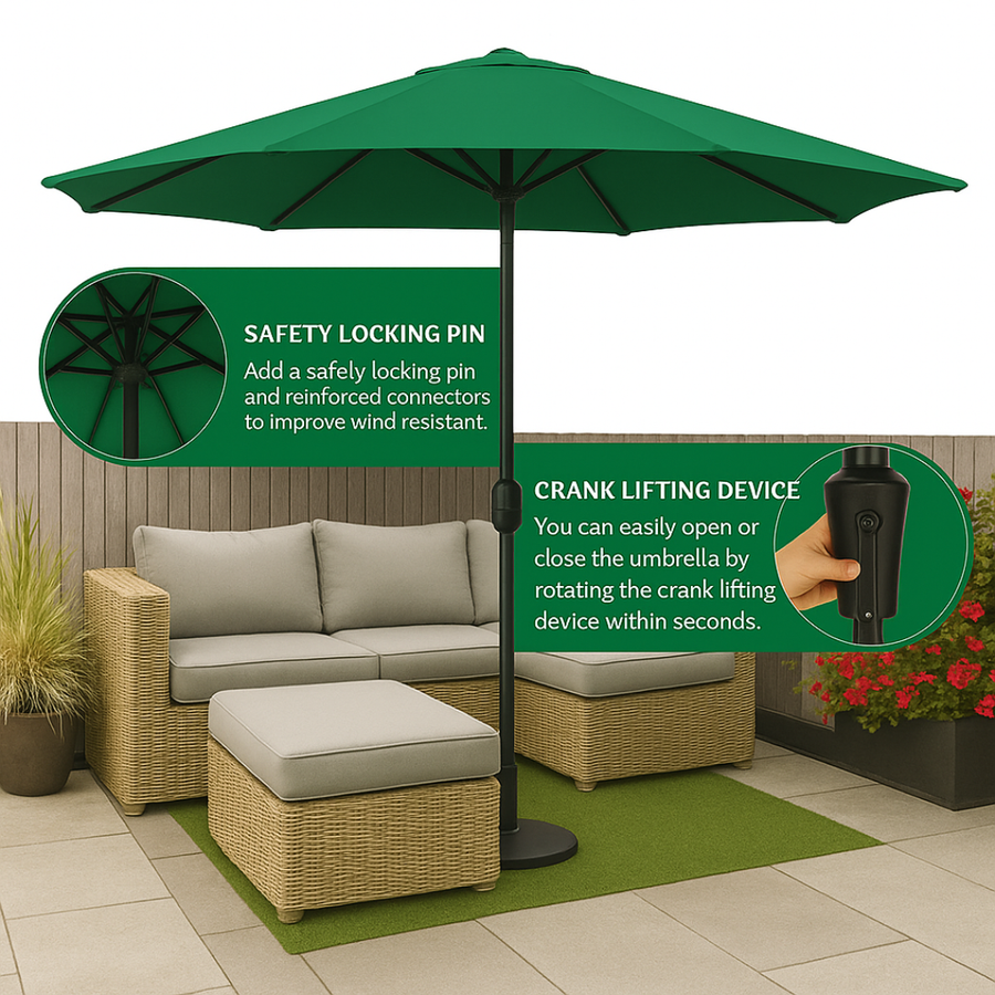 One Round Canopy, Shade in Every Direction