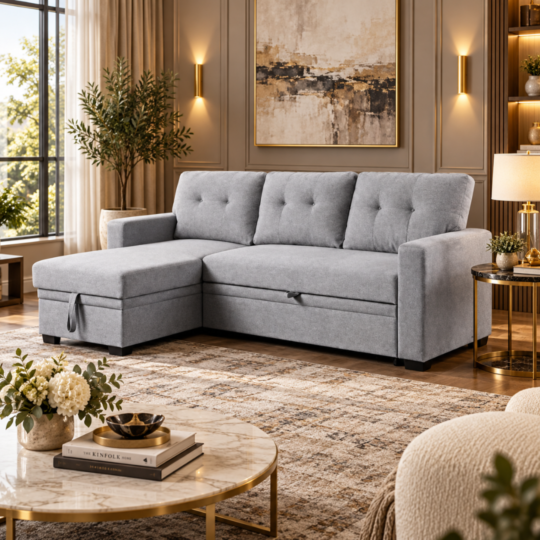 One Sofa, Two Ways to Live In It