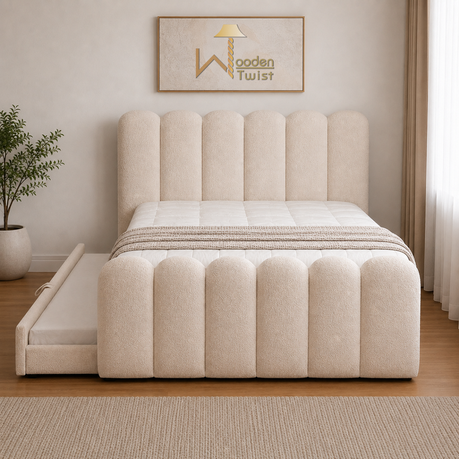 Cloud-Like Comfort in Cream Boucle