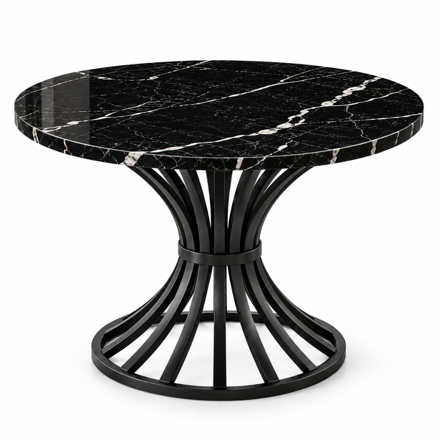 Sculptural Metal Pedestal