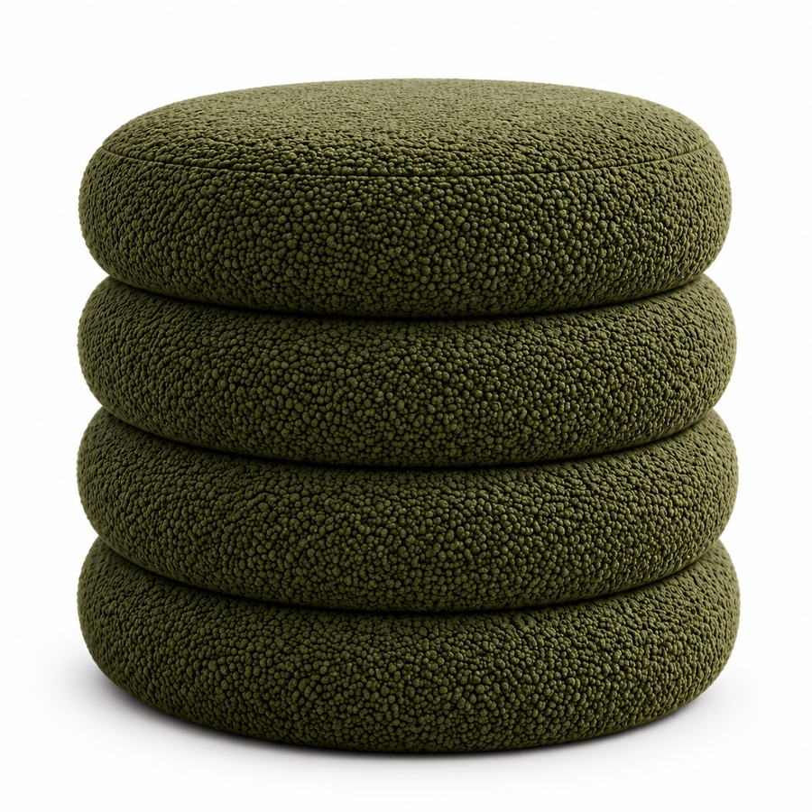 Cosy Olive Boucle
