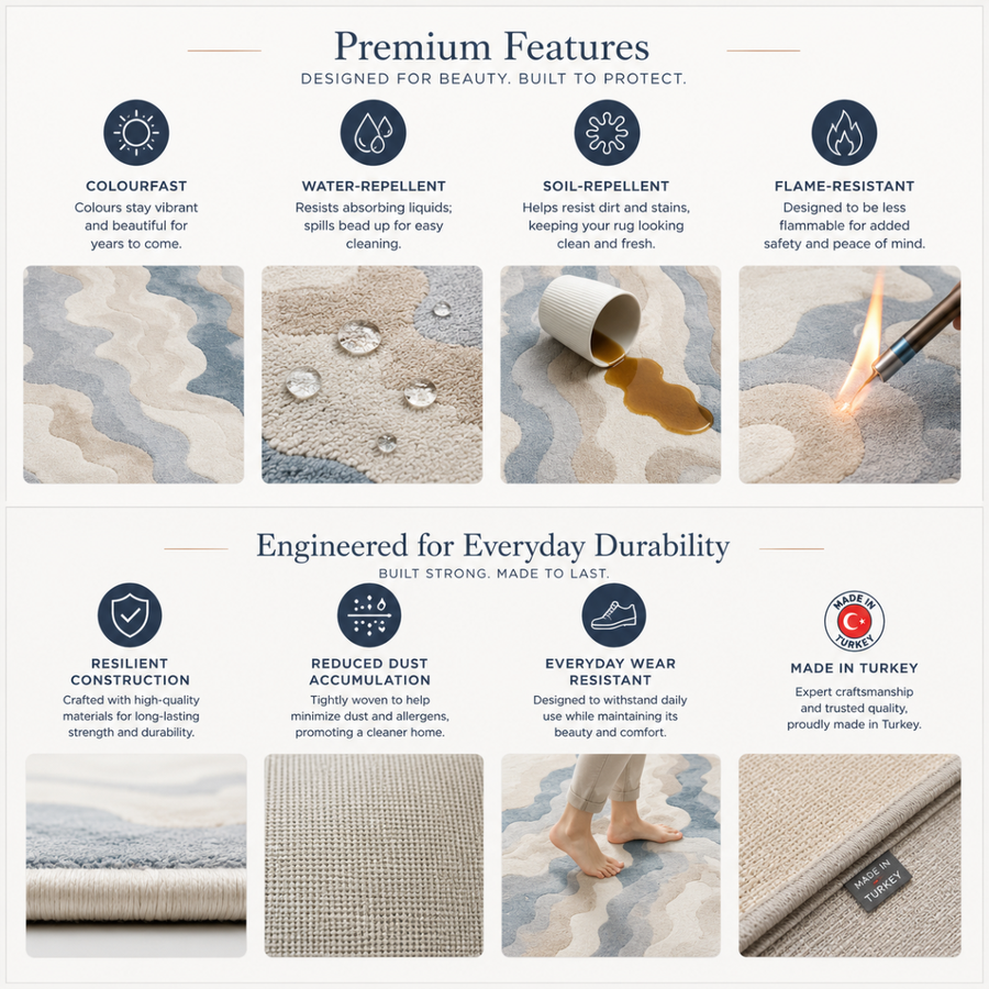 A Flowing Pattern That Adds Depth To Any Room