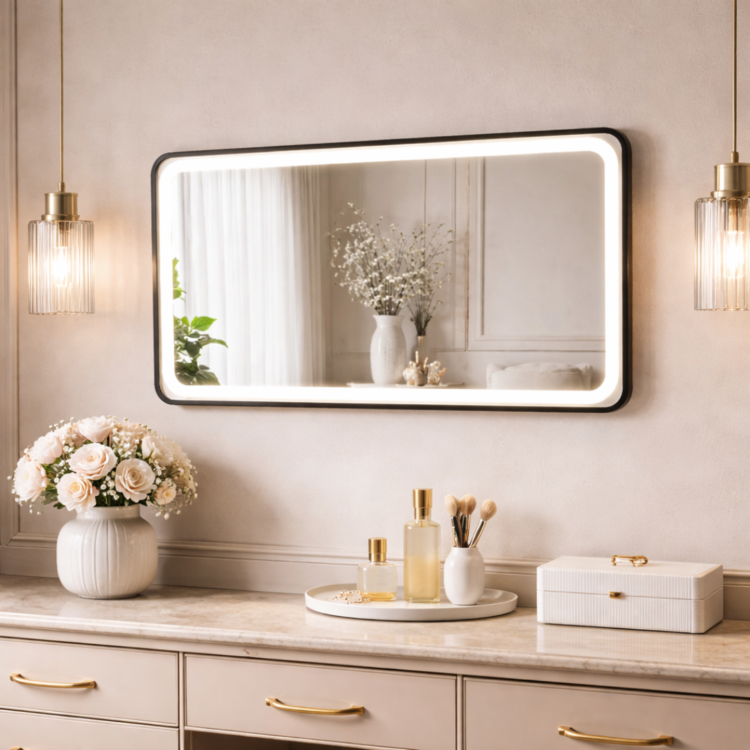 Sleek Black Frame, Smarter Everyday Light