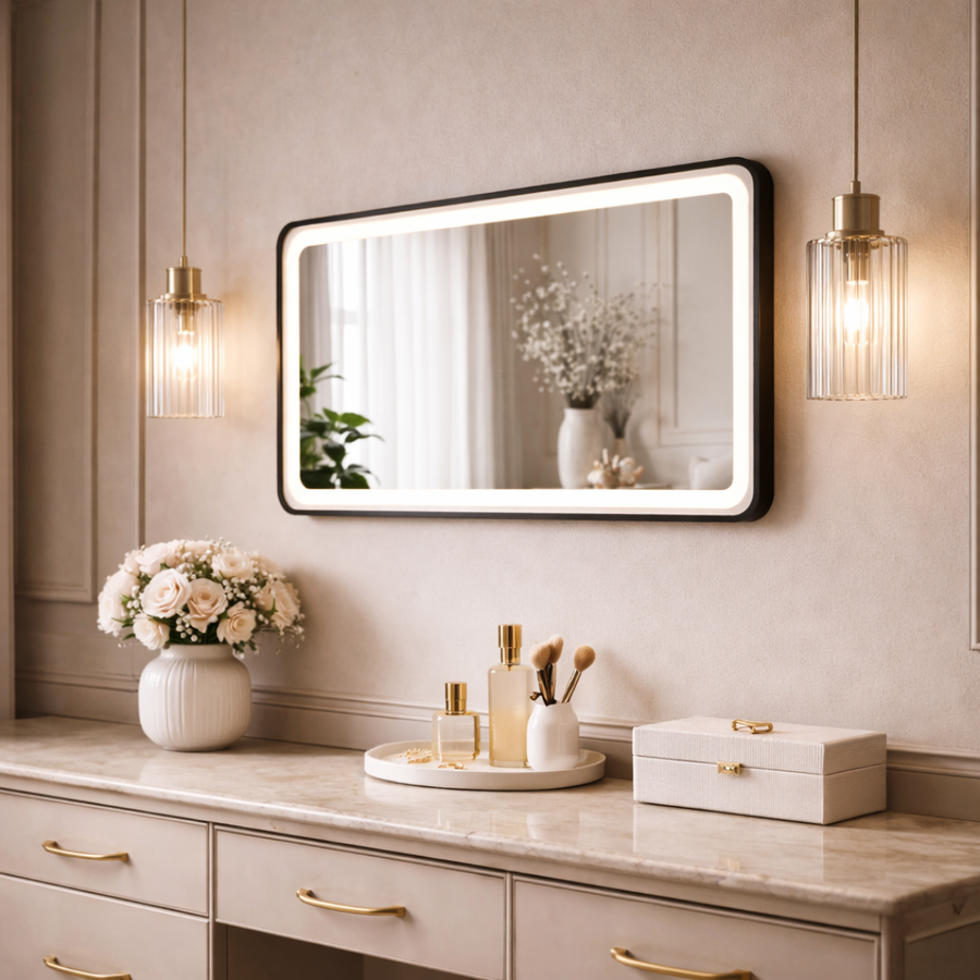 Three Lights, One Mirror
