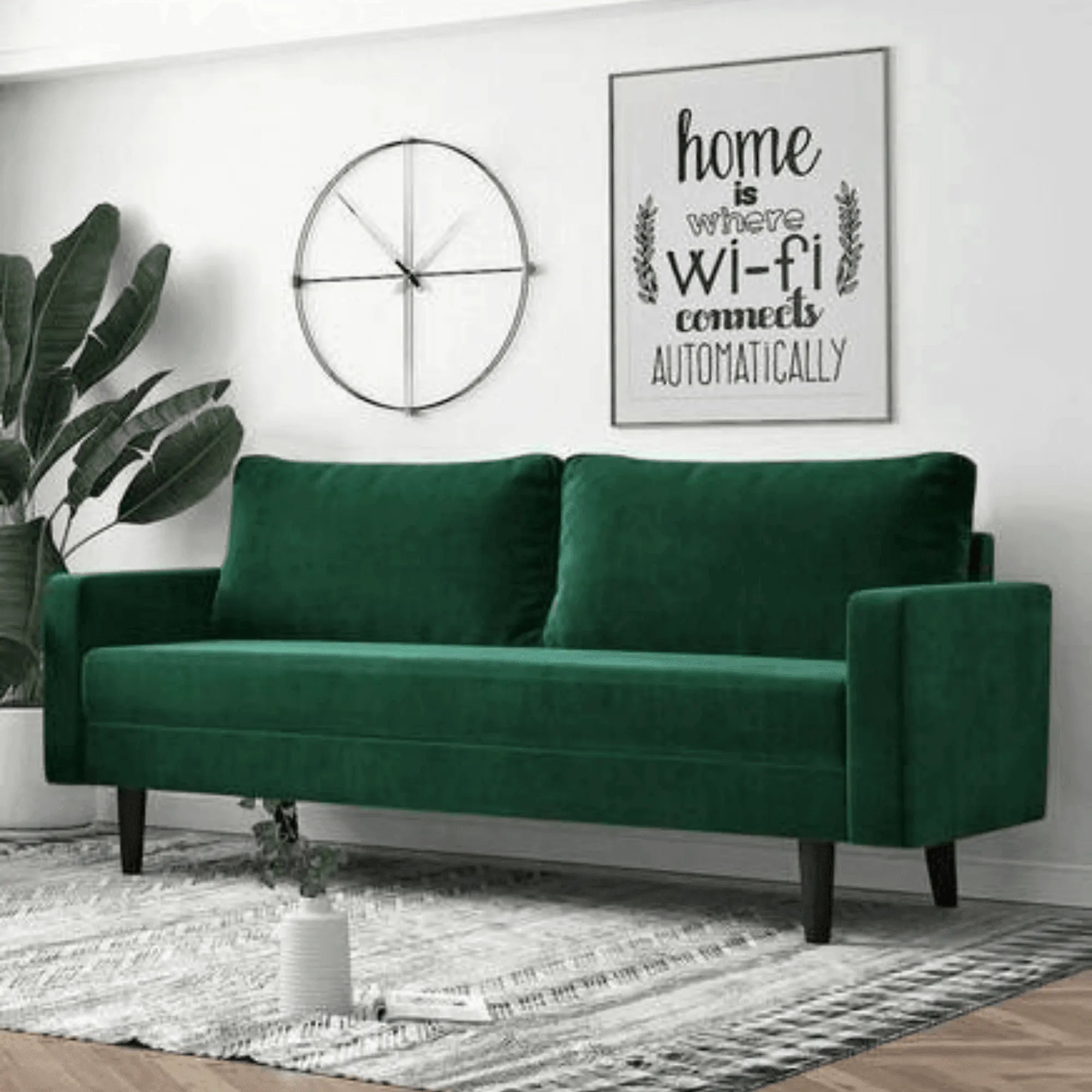 Wooden Twist Modern Sofa Set