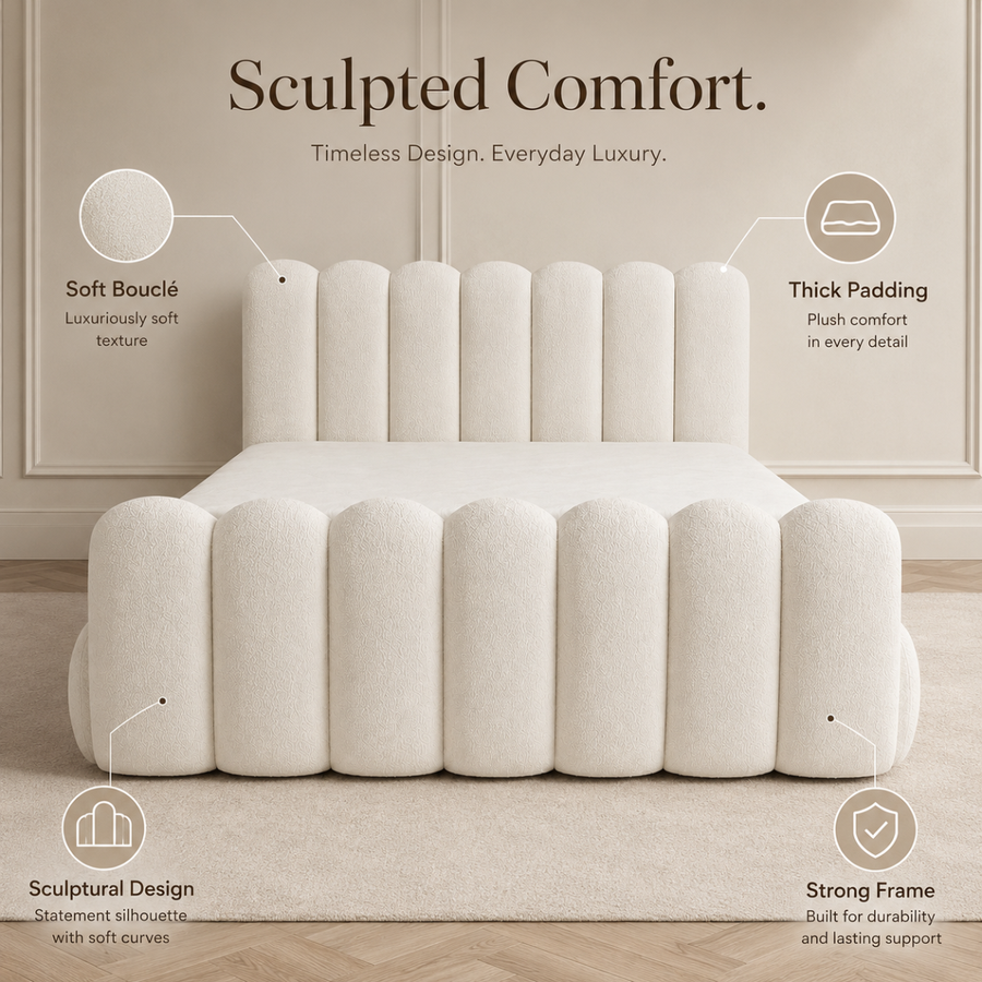 Luxuriously Soft Bouclé Fabric