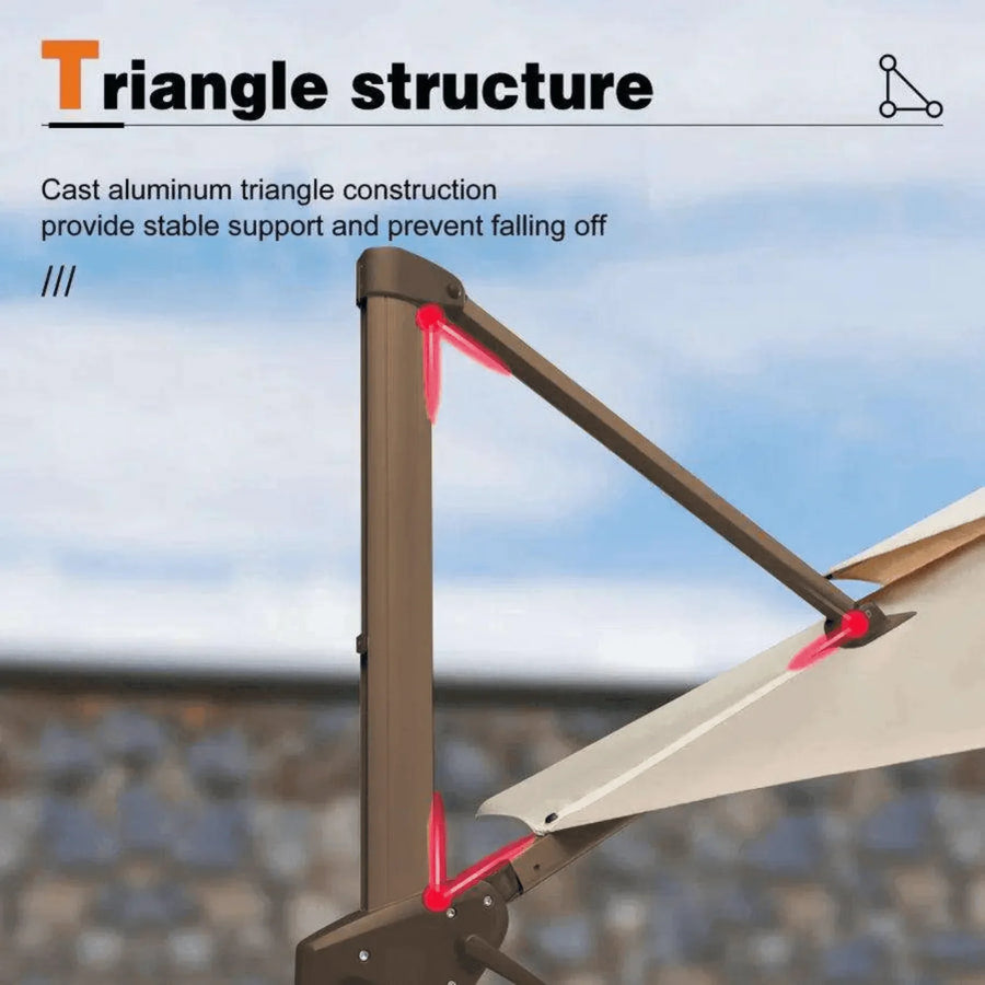 Rotating handle for precise shade control