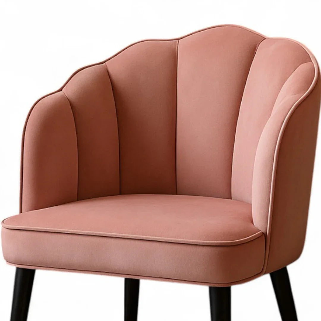 Fuzzy Modern Cafe Dining Chair