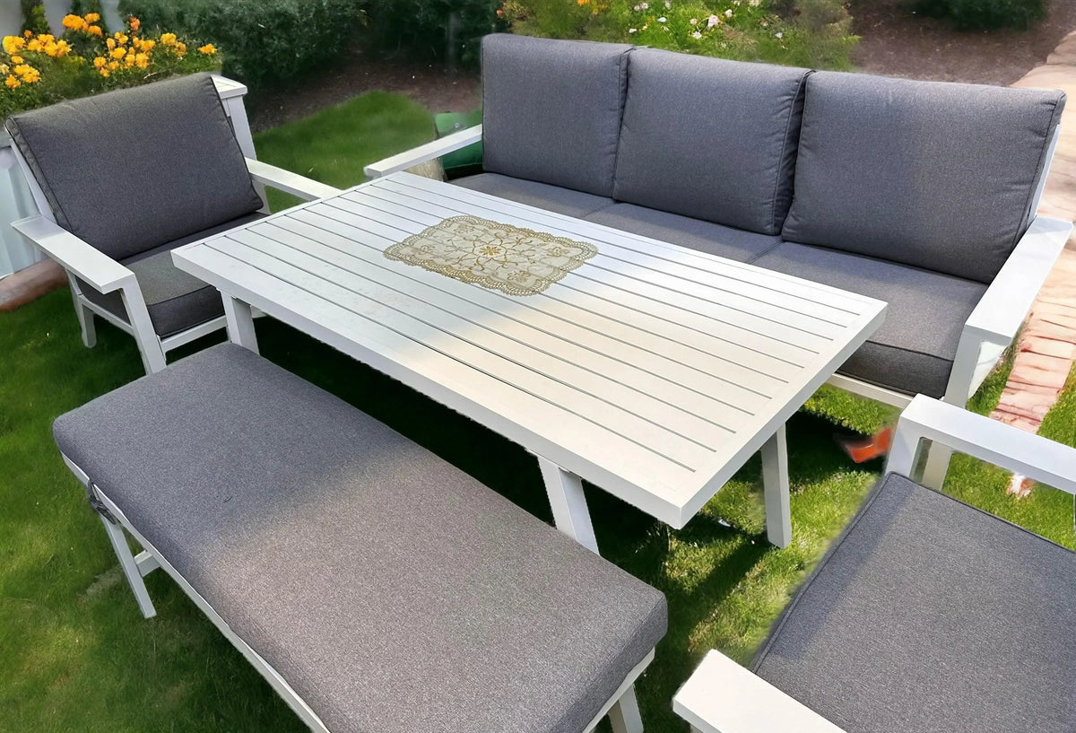 A Complete Aluminum Set for Entertaining