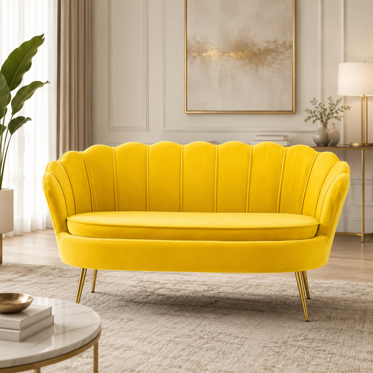 Loveseat Modern Chaise Lounge