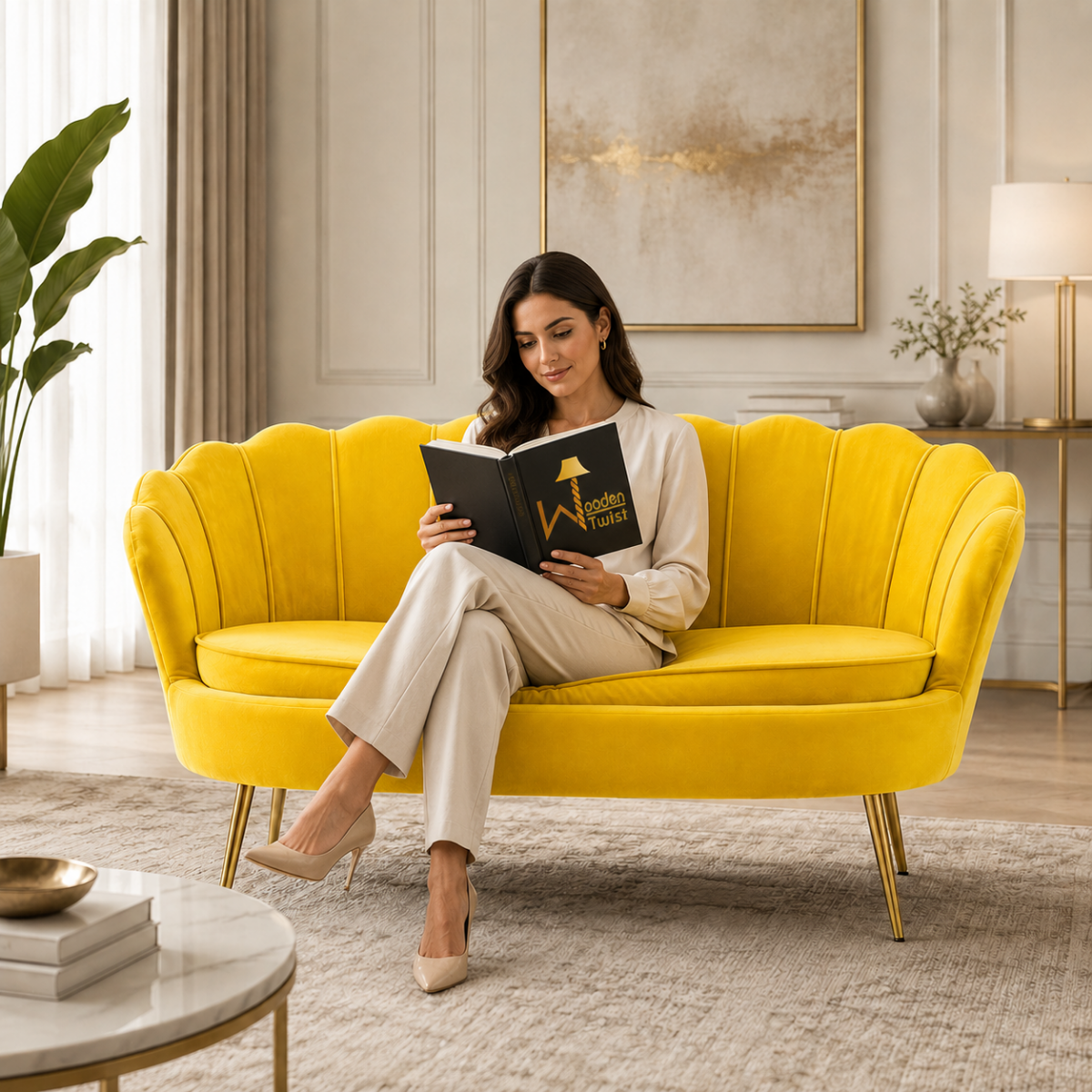 Loveseat Modern Chaise Lounge