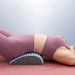Back Stretcher Pillow Neck Lumbar Support Massager For Neck Waist Back Sciatica Herniated Disc Pain Relief Massage Relaxation - Wooden Twist UAE