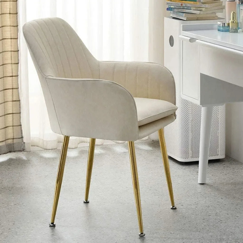 A Stylish Velvet Cafe Chair for Kitchen and Dining