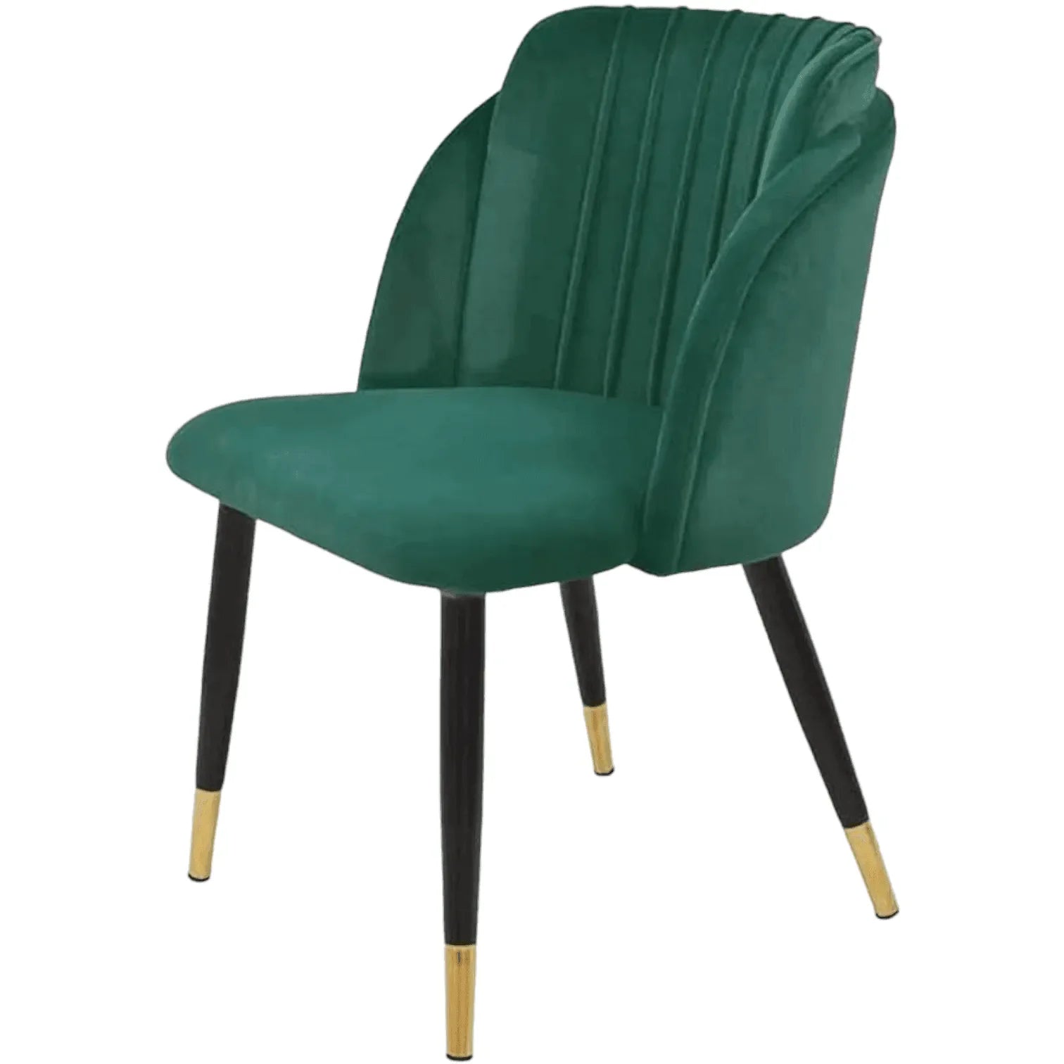 Wooden Twist Fancy Luxury Modern Cafe Dining Chair Metal Legs - Wooden Twist UAE