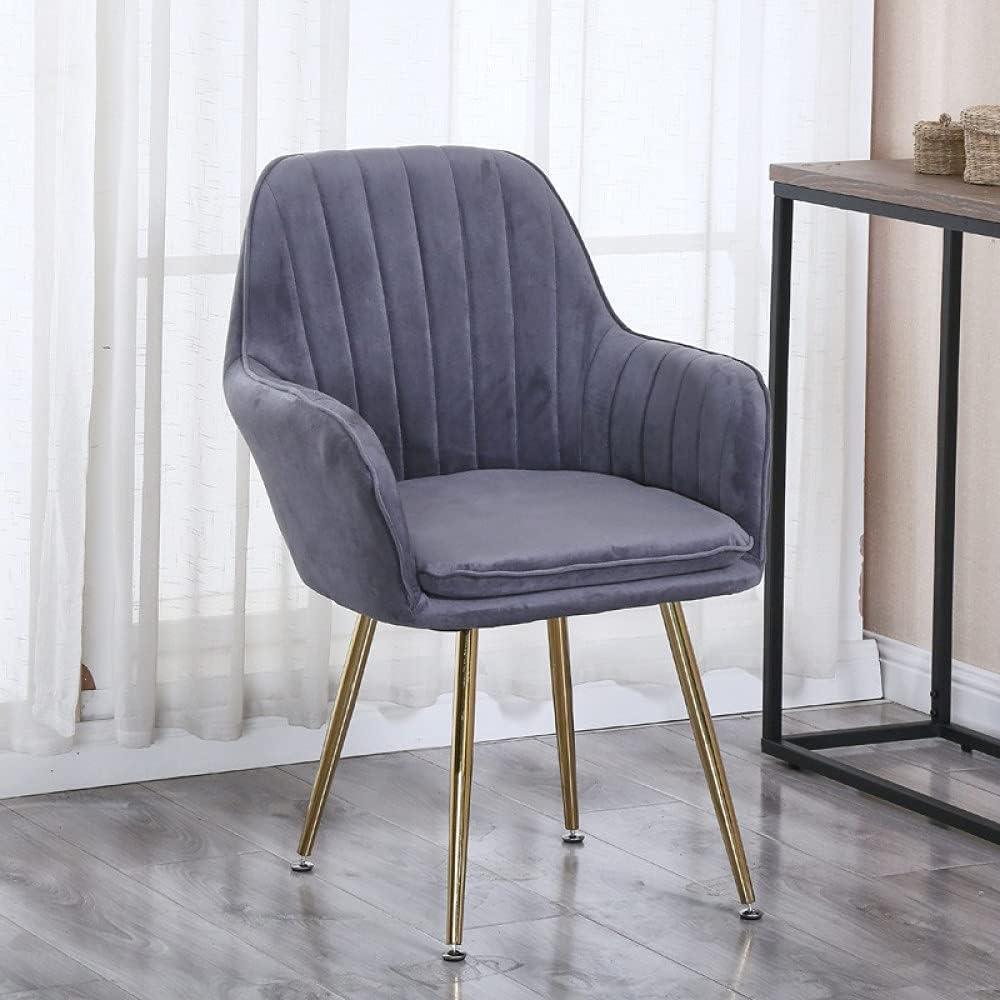 Wooden Twist Bonzer Velvet Fabric Modern Cafe Dining Chair with Metal Legs - Stylish Seating for Kitchen and Dining Room - Wooden Twist UAE