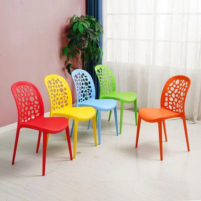 Plastic Dining Chair Indoor & Outdoor - Event Rentals - Wooden Twist UAE