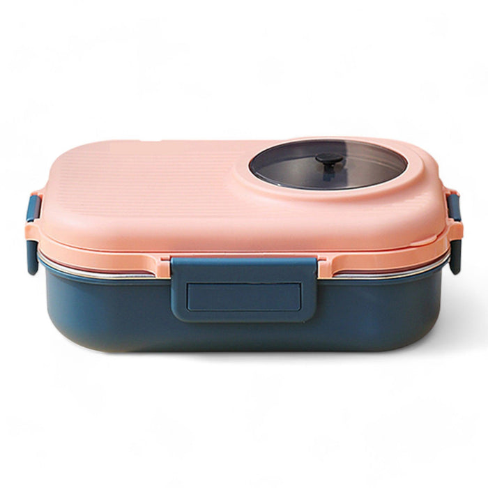 Stainless Steel Tiffin Box Lunch Box Kids Adults - Wooden Twist UAE