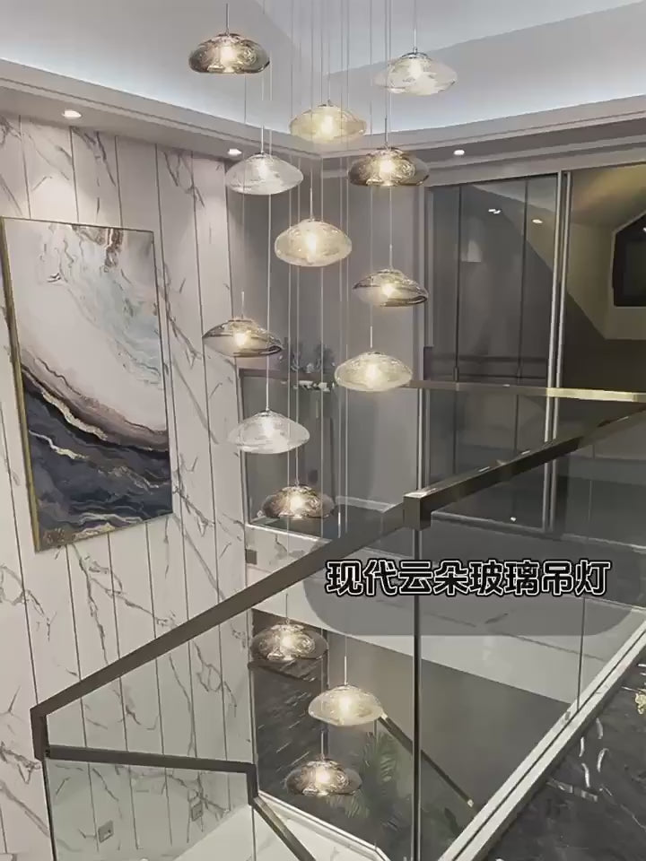 minimalist chandelier pendant