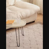 Folding round side table