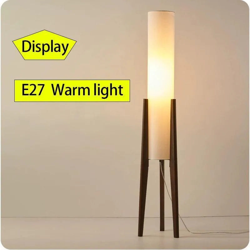 Wooden Twist Illuminate Modernize Decorative Lamp with Wooden Stand and Soft Fabric Shade - Wooden Twist UAE