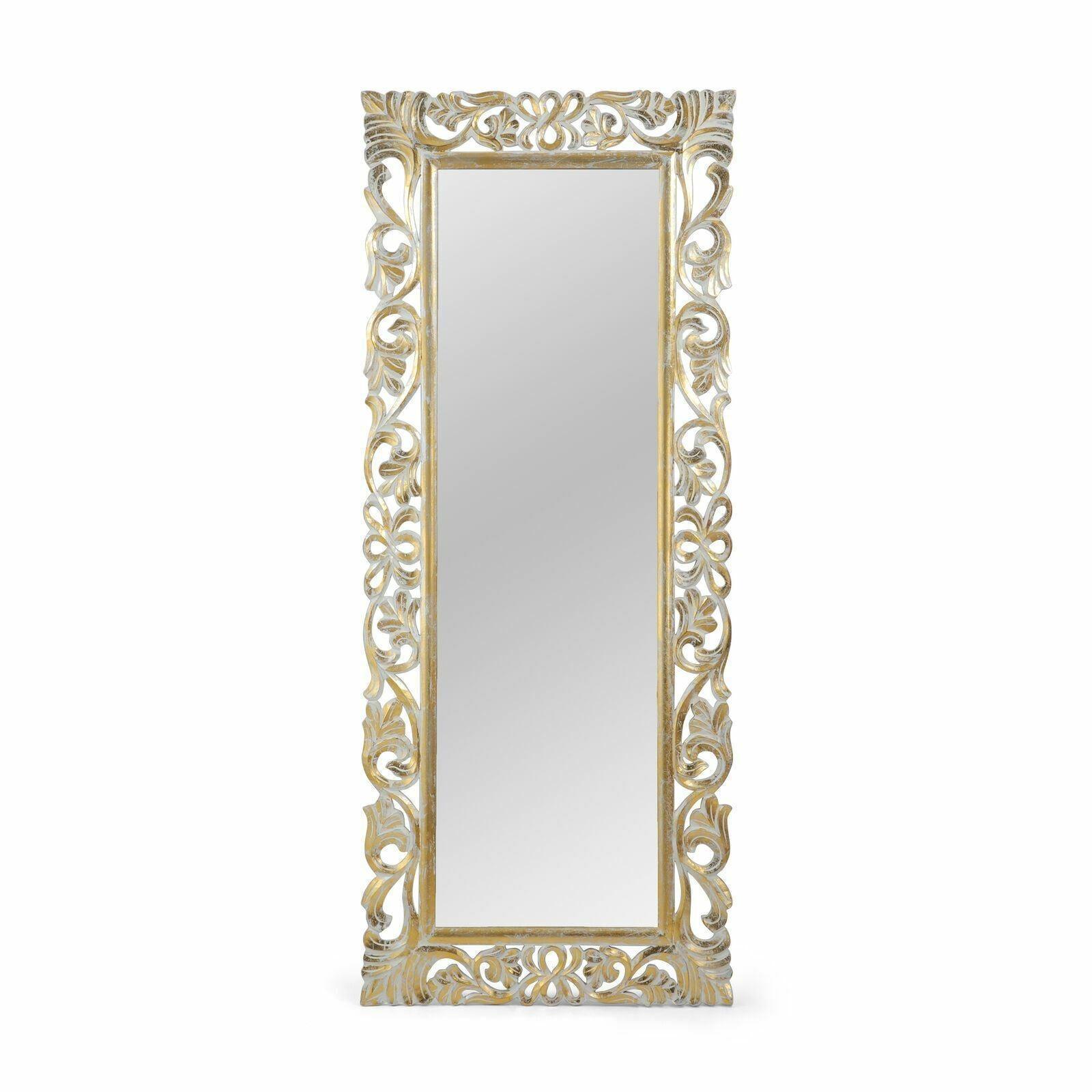 Wooden Twist Mirror Wall Frame