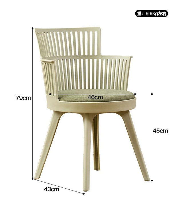 Wooden Twist Fictile Outdoor Cafe Chair Stylish Dining Chair for Plastic Cafe Restaurant Chair - Wooden Twist UAE