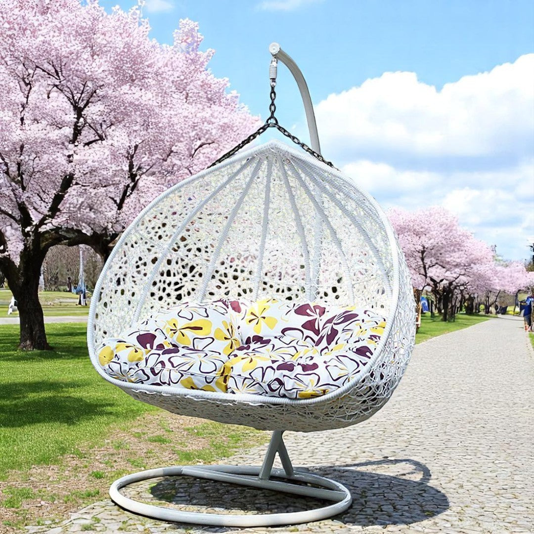 two seater outdoor swing